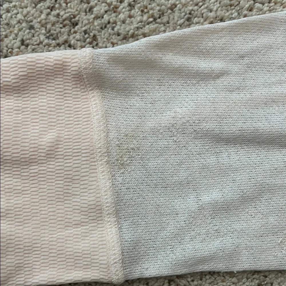 Wildfox Peach Paris Long Sleeve Sweater Shirt Top **Size L** 🌸🌸 - Picture 5 of 5